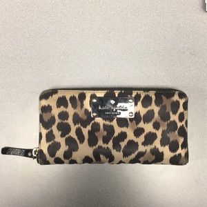 Leopard Kate Spade Wallet